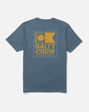 Salty Crew Mens Stitched Tee - Slate