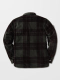 Volcom Mens Bowered 2 Lined Fleece Jacket Scarab