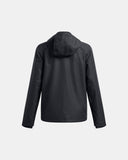 Under Armour Women's Stormproof Lined Rain Jacket - Black / White - 002