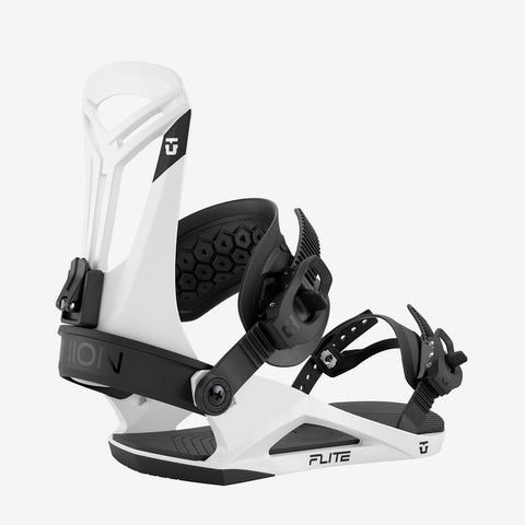 Union Mens Flite Snowboard Bindings - White