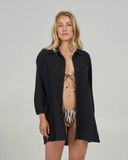 Salty Crew Women's Cloudbreak Tunic Shirt  - Black