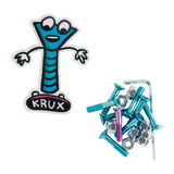 Krux Krome 1 in Allen Hardware Blue w/Pink Pk/9