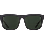 Spy Discord Sunglasses - Soft Matte Black - Happy Gray Green