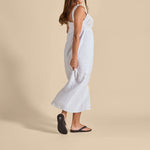 OluKai Women's Lei Leather Sandals - Lava Rock