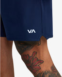 RVCA Mens Yogger Stretch 17" Short - Midnight