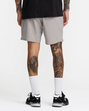 RVCA Mens Yogger Stretch 17" Short - Brown Stone