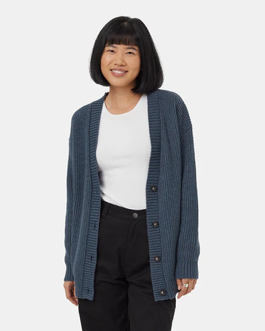 Tentree Women's Highline Oversized Button Cardigan