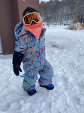 Burton Kids Balaclava Face Mask - Peach Echo