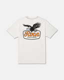 RVCA Mens On Wings Short Sleeve Tee - Antique White