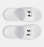 Under Armour Women's UA Ignite Select Slides - White / Black - 102