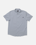 Salty Crew Mens Drifter UV Button Up - Quarry