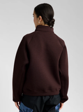 Burton Women's SpaceCloud 1/4 Zip Top - Bear Hug Brown Heather