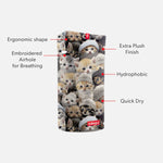 Airhole Airtube Ergo Junior Milk Fleece Facemask - Kitties
