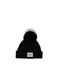 Herschel Baby Beanie Pom | 0-6 Months - Black