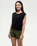 Tentree Women's Seton T-Shirt - Meteorite Black