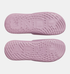 Under Armour Women's UA Ignite Select Slides - Purple Prime / Metallic Gray Dawn - 521