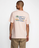 RVCA Mens Exotica SS Tee - Peach