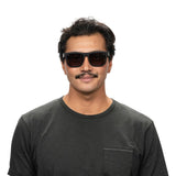 Spy Discord Sunglasses - SOSI Matte Black - Happy Gray Green Polar