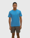 Tentree Mens TreeBlend Baker T-Shirt - Blue Lagoon Heather