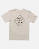 Salty Crew Mens Tippet Fill Short Sleeve Tee - Bone