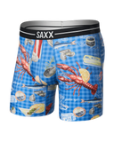 Saxx Volt Breathable Mesh Underwear - Low Life Picnic - Blue