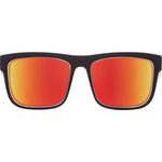 Spy Discord Sunglasses - Whitewall - Happy Gray Green Polar with Red Spectra Mirror