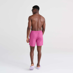 Saxx Mens Go Coastal 5" Swim Short - Magenta