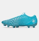 Under Armour Unisex UA Magnetico Select 5 FG Soccer Cleats - Black / Castlerock / Blue Atlantis - 001