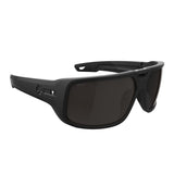 Spy Mainline Sunglasses - Matte Black - Happy Black Mirror Polar + ANSI