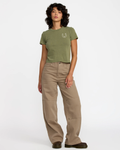 RVCA Womens Dayshift Pant - Desert Taupe