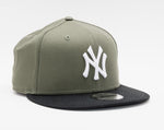 New Era New York Yankees 9FIFTY Snapback Hat - New Olive/Navy