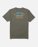 Salty Crew Mens Torpedo Tee - Dusty Olive