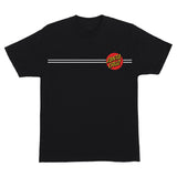 Santa Cruz Mens Classic Dot T-Shirt - Black