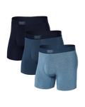 Saxx Underwear Ultra 3 Pack - Stone/Dark Denim/Maritime
