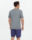 Tentree Mens Baker T-Shirt - Anchor Grey Heather