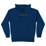 Santa Cruz Mens Screaming Grizzly Hoodie - Classic Navy