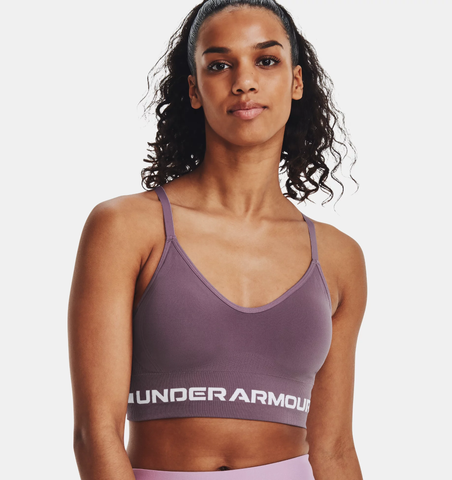 Under Armour Women's UA Seamless Low Long Sports Bra