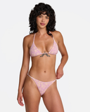 RVCA Women's Roma Triangle Bikini Top - Orchid
