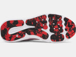 Under Armour Men's UA Charged Assert 10 Running Shoes - White/Red - 111
