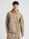 Burton Men's SpaceCloud Pullover Hoodie - Summit Taupe Heather
