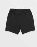 RVCA Mens Yogger 2-In-1 17" Shorts - Black