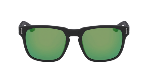 Dragon Monarch LL Ion Sunglasses - Matte Black Green Ion
