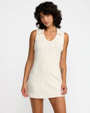 RVCA Womens Ava Mini Dress - Cloud