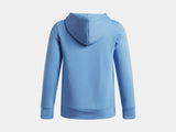 Under Armour Boys' Icon Fleece Team Hoodie - Horizon Blue / White - 465