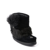 Manitobah Kid's Waterproof Faux Fur Snowy Owlet Mukluk - Black