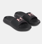 Under Armour Women's UA Ignite Select Slides - Anthracite / Pink Vortex - 016