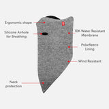 Airhole Standard 10K Softshell Facemask - Heather Grey