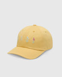 Tentree Spring Flora Peak Hat - Dusk Yellow Rosewood