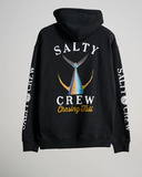 Salty Crew Mens Tailed Hood Fleece Hoodie - Black
