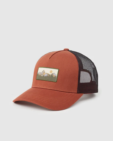 Tentree Mountain Patch Altitude Hat - Sequoia/Winter Moss